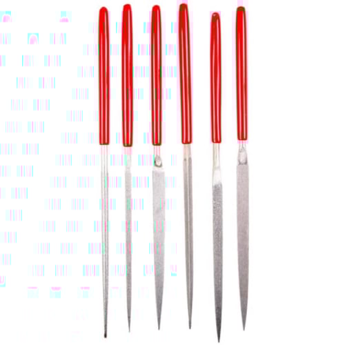 Eze-Lap 6Pc Diamond Needle File Set, Coarse Grit (250) | 018600C