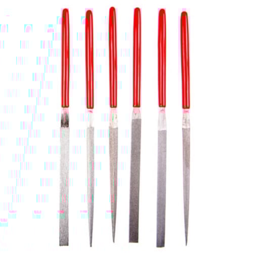 Eze-Lap 6Pc Diamond Needle File Set, Coarse Grit (250) | 018607C