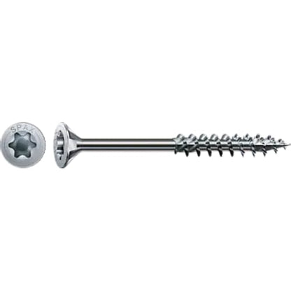 SPAX 50Pc Timber Construction T-STAR Plus T40 Screws, 8 x 360mm, Partial Thread, Flat Countersunk Head, 4CUT, WIROX | 0191010803605