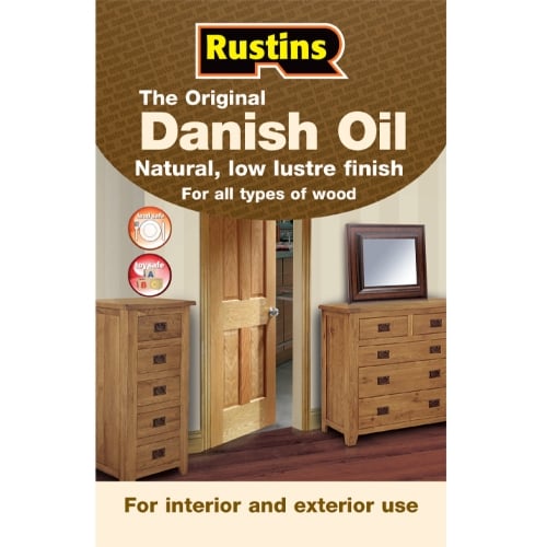 Rustins Original Danish Oil 2.5L | 029DANO2500