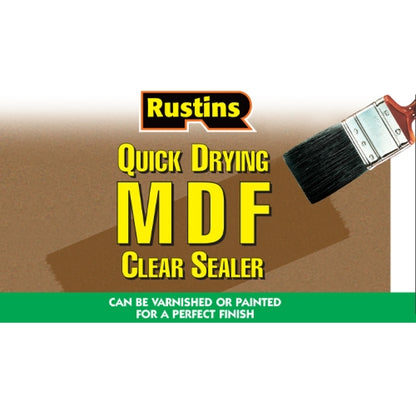 Rustins Quick Dry MDF Sealer 500ml | 029MDFS500
