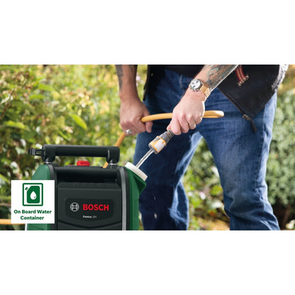 Bosch Fontus 18V Cordless Pressure Washer, 1 x 2.5Ah Battery Pack | 06008B6101