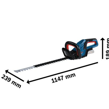 Bosch GHE 18V-60 Cordless Hedgecutter (Bare Tool) | 06008C9000