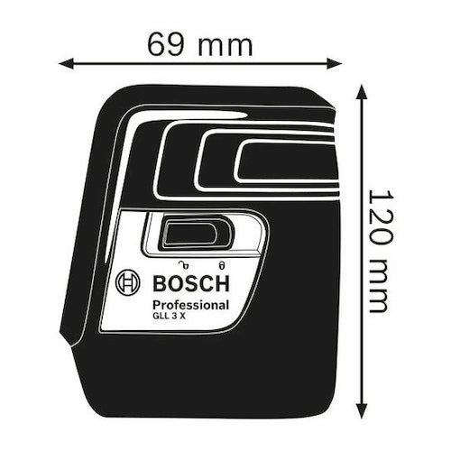 Bosch GLL 3 X Line Laser