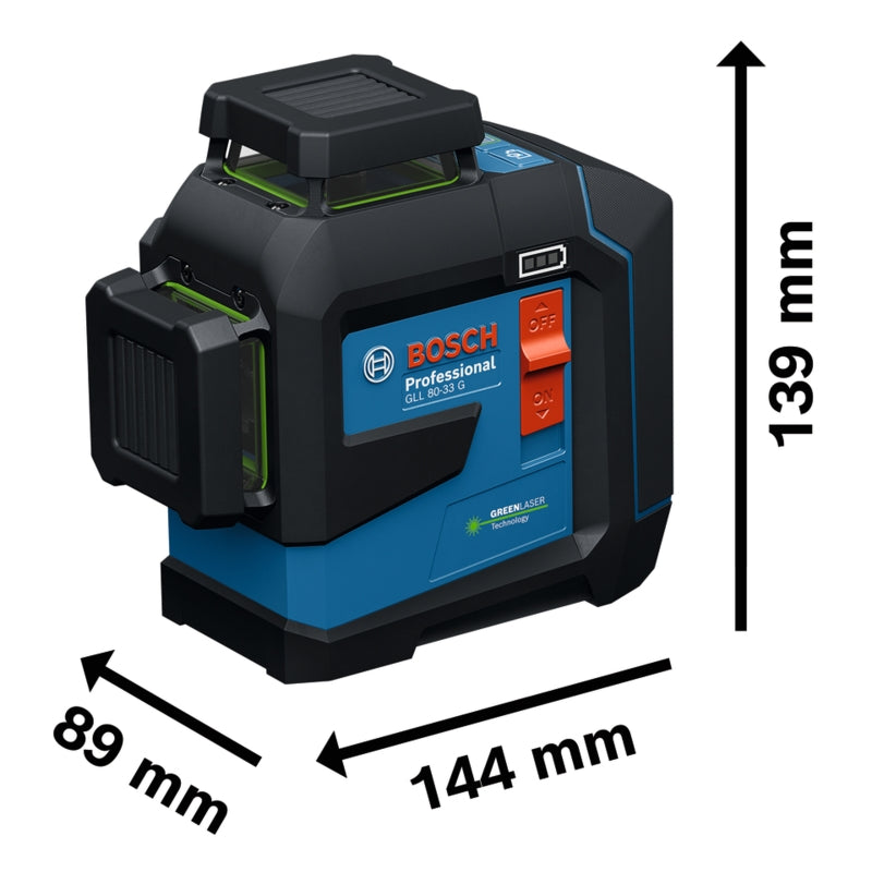Bosch GLL 80-33 G Cross-Line Laser | 0601065500
