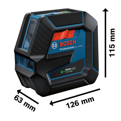Bosch GCL 2-50 G Combi Cross-Line Laser | 0601066M00