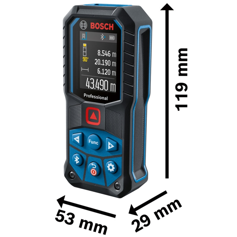 Bosch GLM 50-27 C Distance Laser Measure, 0.05-50M | 0601072T00