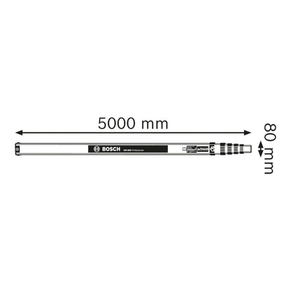 Bosch GR 500 Measuring Rod, 5.0M | 0601094600