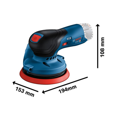 Bosch GEX 12V-125 Cordless Random Orbital Sander 125mm (Bare Tool) | 0601372101