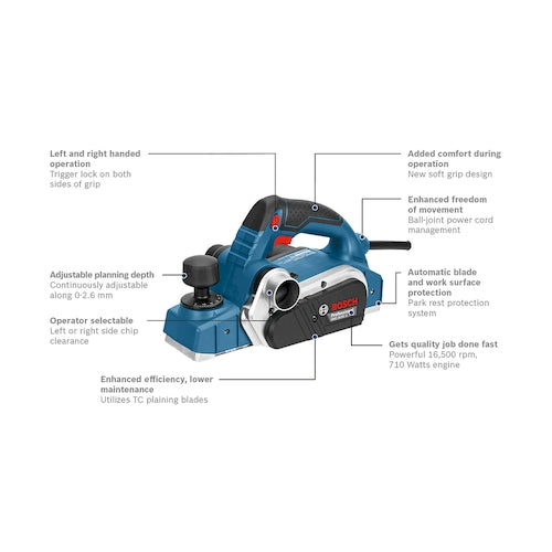 Bosch GHO 26-82 D Planer