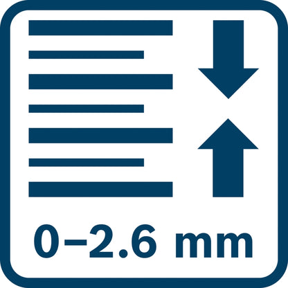 Bosch GHO 185-LI Hand-Held Cordless Planer 82mm (Bare Tool) | 06015B5021