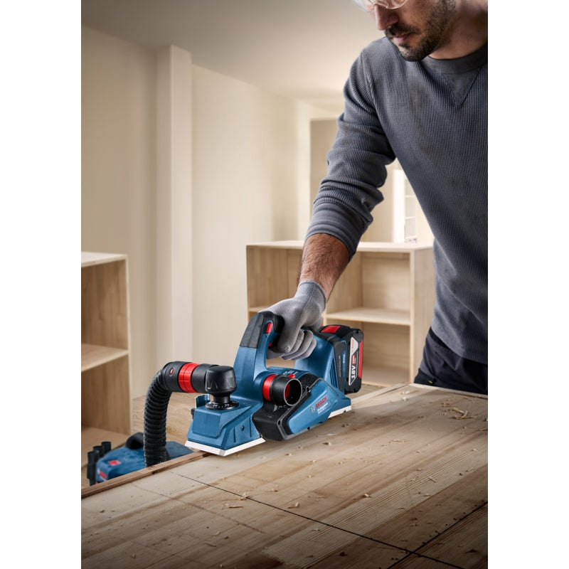 Bosch GHO 185-LI Hand-Held Cordless Planer 82mm (Bare Tool) | 06015B5021
