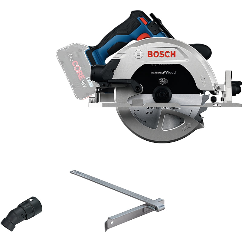 BoschPRO GKS 18V-68-2 Cordless BL Circular Saw 190mm (Bare Tool) | 06016D0000