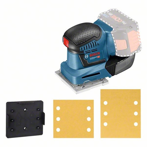 Bosch - GSS 18V-10 Cordless Orbital Sander (Bare Tool) | 06019D0200