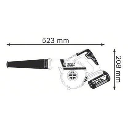 Bosch GBL 18V-120 Cordless Blower (Solo) | 06019F5100