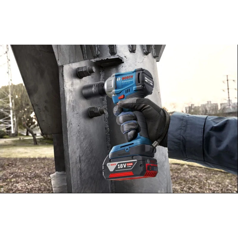 Bosch GDS 18V-350 Cordless Impact Wrench 4.0Ah Kit | 06019M5021