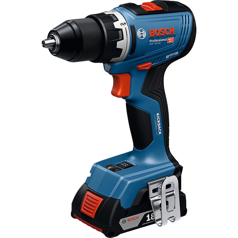 Bosch PRO GSR 18V-65 Cordless Brushless Drill/Driver (Bare Tool) | 06019N3005