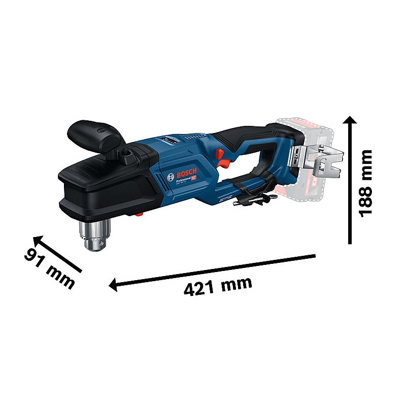 Bosch PRO GRD 18V-127 Cordless Angle Drill (Bare Tool) | 06019N5000