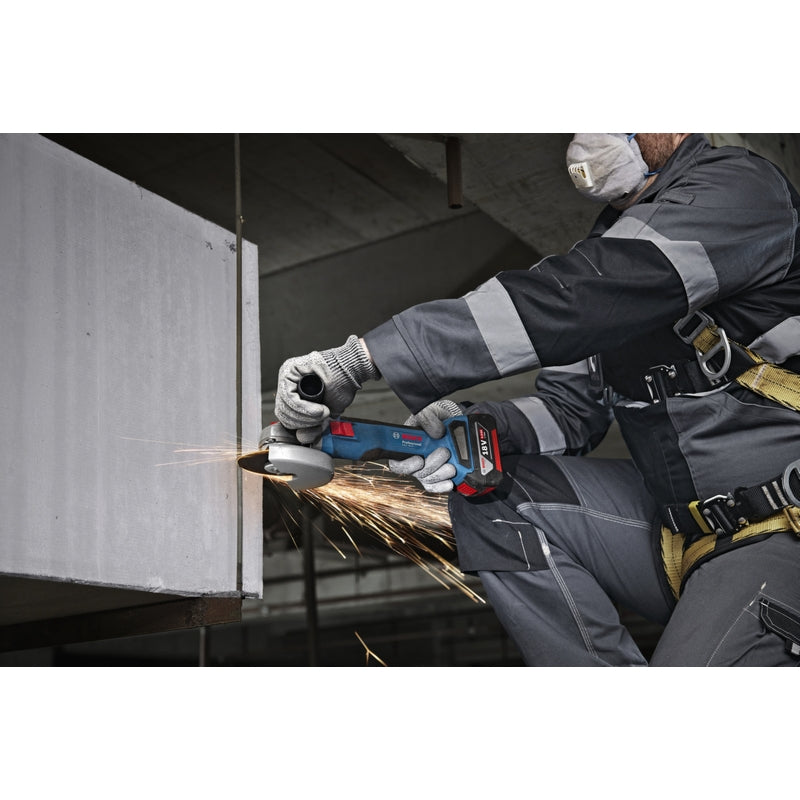Bosch GWS 18V-8 Cordless Brushless Angle Grinder 125mm (Solo) | 06019N9000