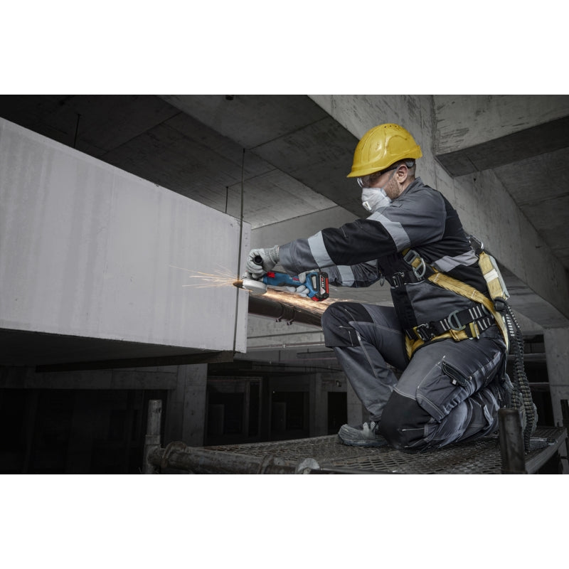 Bosch GWS 18V-8 Cordless Brushless Angle Grinder 125mm, 4.0Ah Kit | 06019N9020