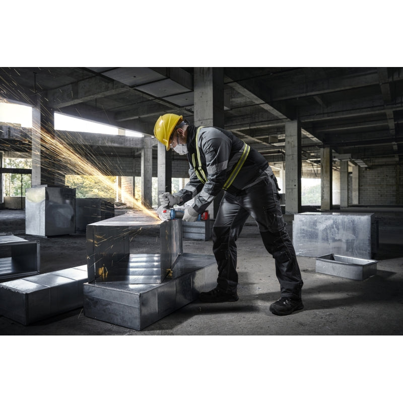 Bosch GWS 18V-8 Cordless Brushless Angle Grinder 125mm, 4.0Ah Kit | 06019N9020