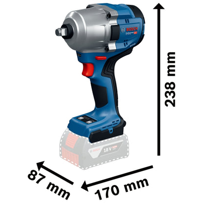 Bosch GDS 18V-780 Cordless Brushless Impact Driver/Wrench 5.0Ah Kit | 06019P4021