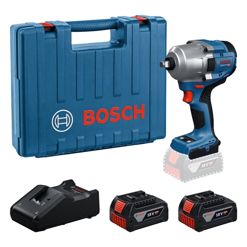 Bosch GDS 18V-780 Cordless Brushless Impact Driver/Wrench 5.0Ah Kit | 06019P4021