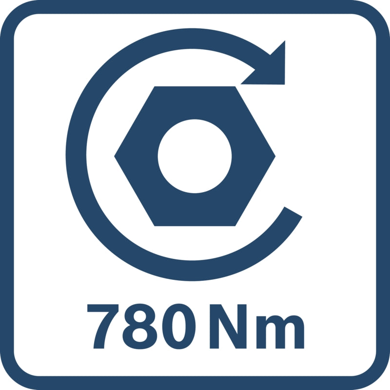 Bosch GDS 18V-780 Cordless Brushless Impact Driver/Wrench 5.0Ah Kit | 06019P4021