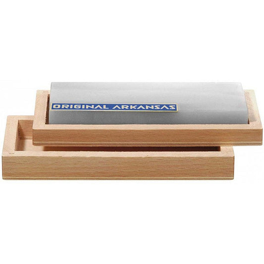 pfeil Arkansas Oil Honing Stone in Wooden Box, 8000 Grit | ARK