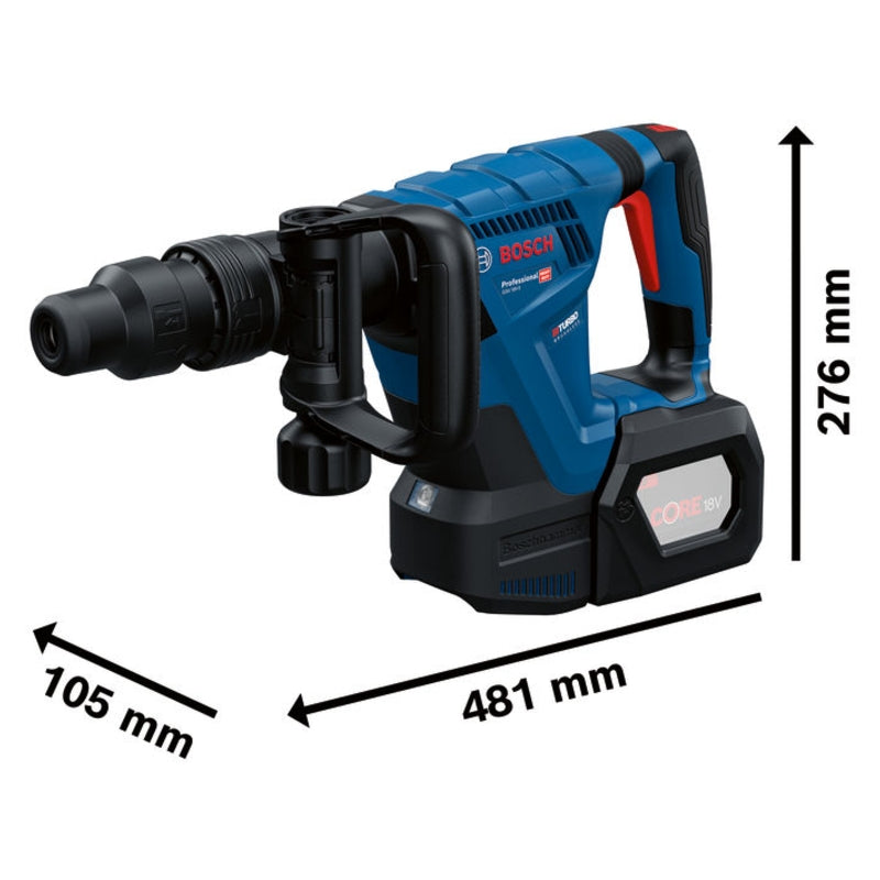 Bosch GSH 18V-5 SDS-Max Demolition Hammer Drill 8.5J (Solo) | 0611918200