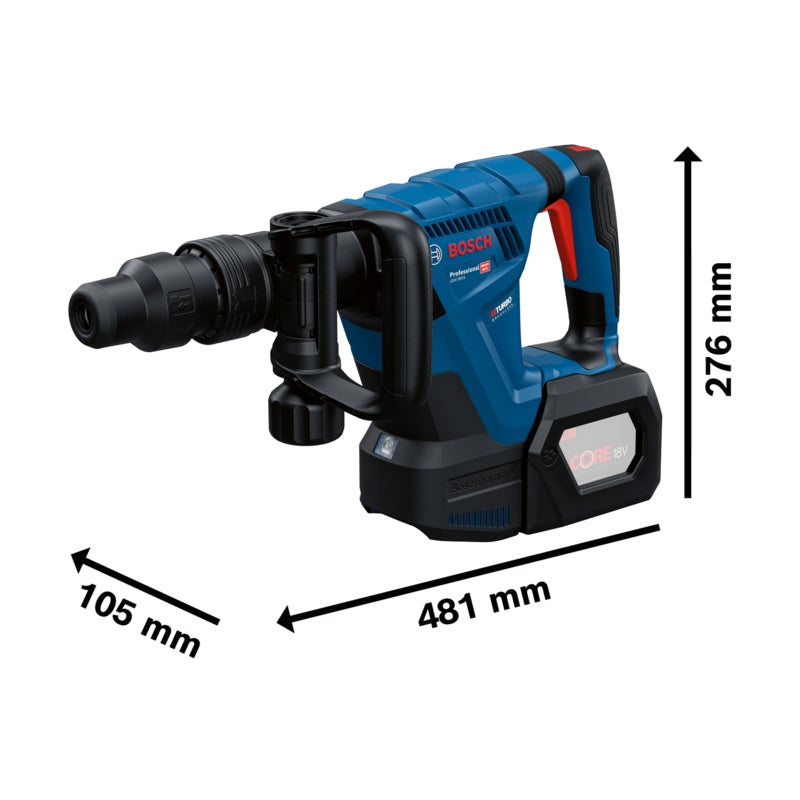 Bosch GSH 18V-5 SDS-Max Cordless Demolition Hammer Drill 8.5J (Bare Tool) | 0611918200