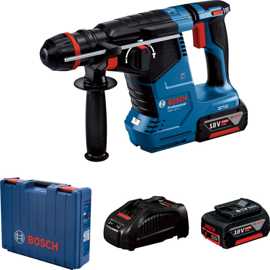 Bosch GBH 187-LI Cordless ONECHUCK Rotary Hammer Drill 5.0Ah Kit | 06119231K0