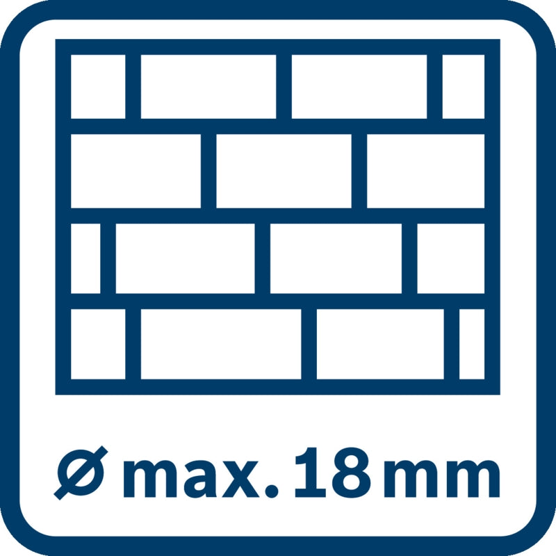 Bosch GBH 18V-18 Cordless SDS-Plus Rotary Hammer Drill 2.0Ah Kit | 0611927001