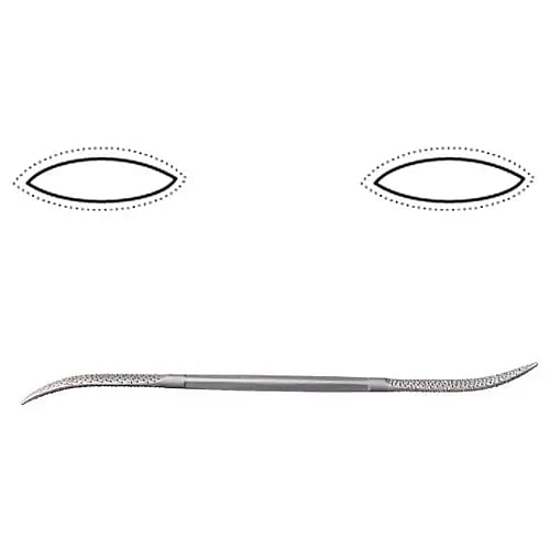 Narex Riffler Rasp 180mm, Type 3 | 061872583