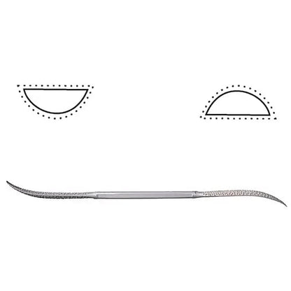 Narex Riffler Rasp 180mm, Type 8 | 061872588