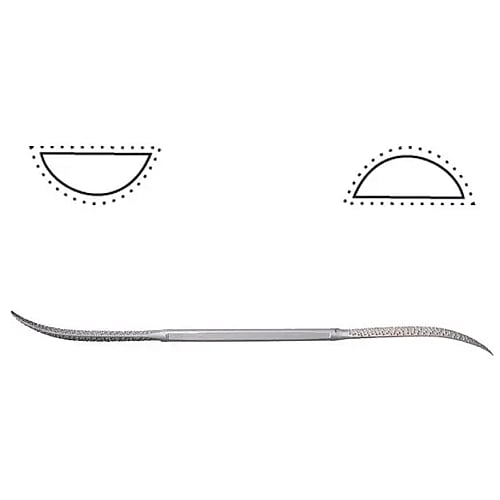 Narex Riffler Rasp 180mm, Type 8 | 061872588