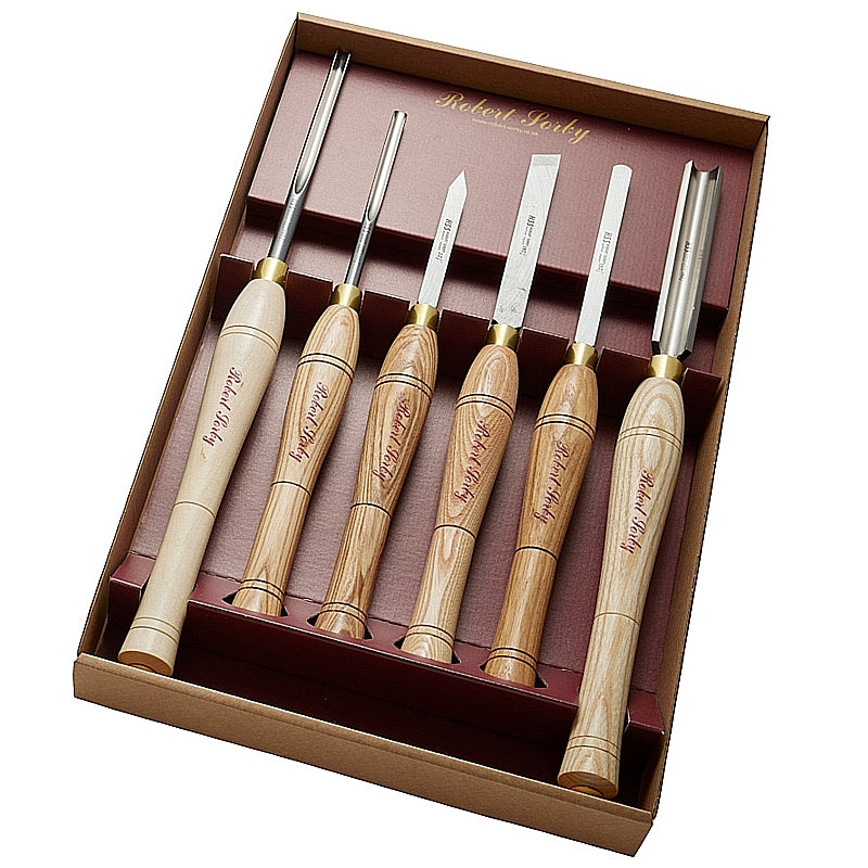 Robert Sorby 6-Piece Turning Tool Set | A67HS6T
