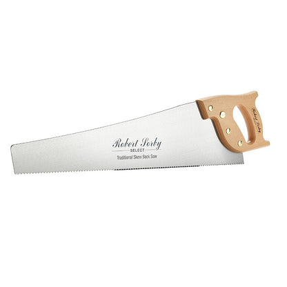 Robert Sorby Select Traditional Skew Back Handsaw, 22” (559mm) x 10TPI | RS-9500R