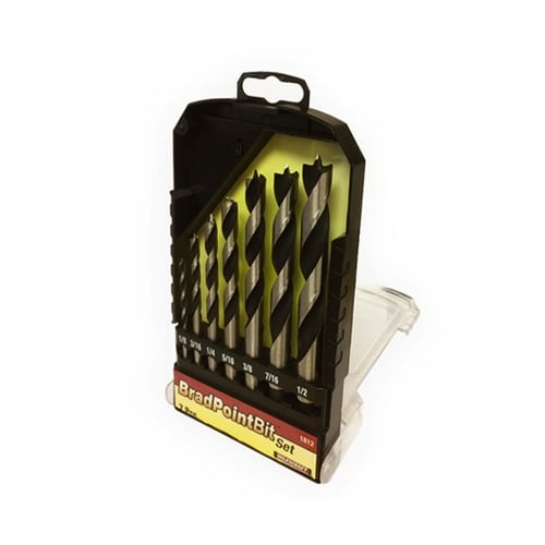 Milescraft - 7Pc Brad Point Drill Bit Set (Imperial) | 0821812