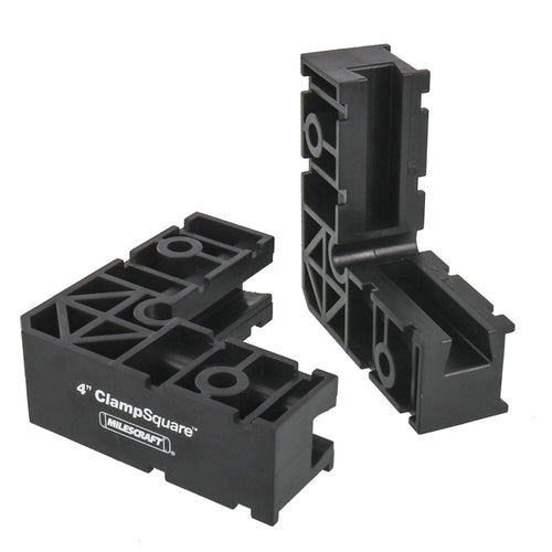 Milescraft - 2Pc 4” ClampSquares for 90° Project Assembly | 0824010