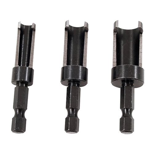 Milescraft - 3Pc Plug Cutter Set - 1/4", 3/8" and 1/2" | 0825340