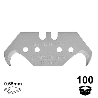 Stanley 100/Pk 1996 Large Hook Blades | 1-11-983