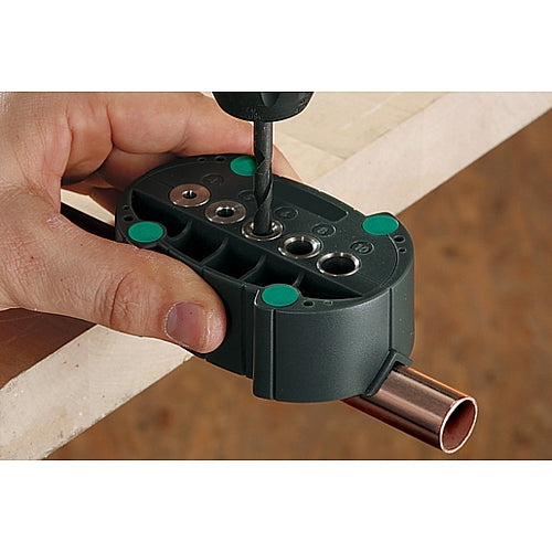 Wolfcraft Universal Drill Bit Set With Drilling Aid | 1000000