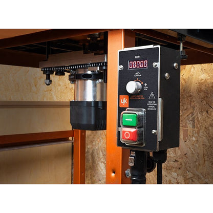 UJK Router Lift Mk II + Variable Speed Digital Readout Motor, Complete Package | 10039