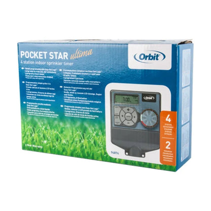 Orbit Pocket Star Ultra 4-Station Indoor Controller | 101114