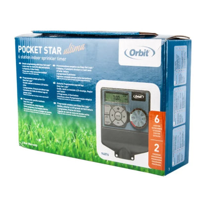 Orbit Pocket Star Ultra 6-Station Indoor Controller | 101116