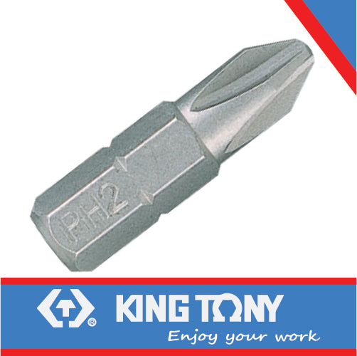 KING TONY - KING TONY PHILLIPS BIT #1 X 25mm (102501P) – Tools4