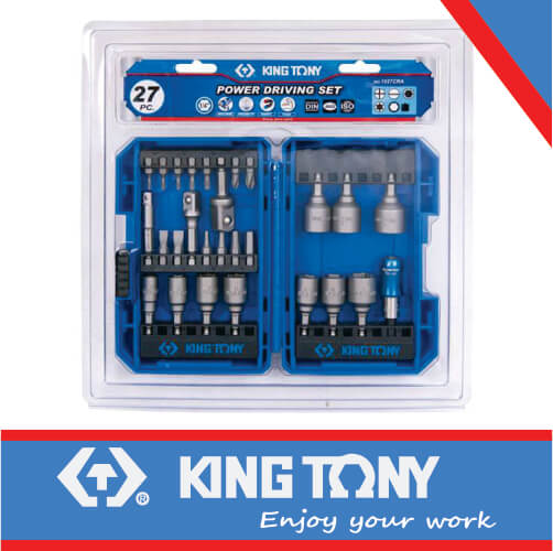 KING TONY 27 PIECE POWER DRIVING SET | 1027CRA