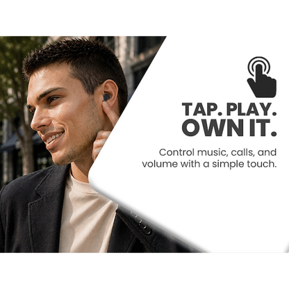 Volkano Scorpio Series True Wireless Earphones - Black | VK-1121-BK