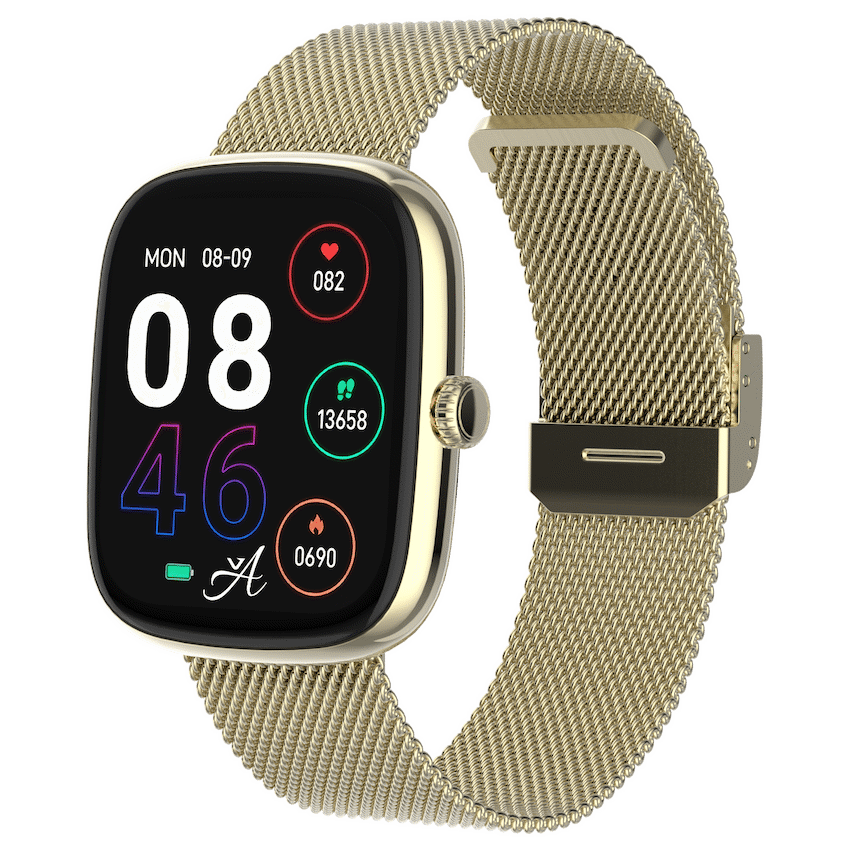 Volkano Ayla Collection Smartwatch with Milanese Strap | VAC3-5104-GD